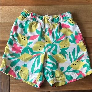 Hannah Andersson Kids’ swim shorts.